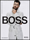Chris Hemsworth 1-page clipping 2021 ad for Hugo Boss Fashions