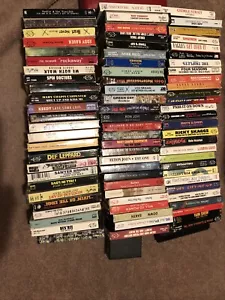 Lot Of 80 Music Cassette Singles 80s 90s - Picture 1 of 11