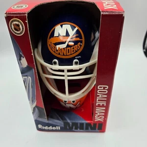 Riddell New York islanders Mini Hockey Goalie Mask NHL Helmet - Bild 1 von 8