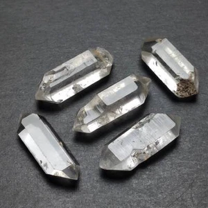 15g/5pcs 23-27mm Top Quality Herkimer Diamond Quartz Crystal Healing Stone 3355 - Picture 1 of 5
