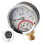 Thermo Manometer Pressure Gauge 1 Pcs 11 5  0 Entry 120 C G1/4 Thread