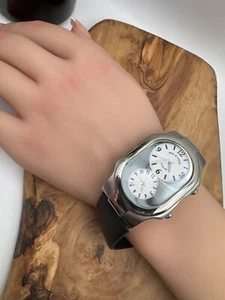 PHILIP STEIN TESLAR WATCH EUC NEW BATTERIES 3ATM Water Resistant WORKS # 2003164 - Picture 1 of 12