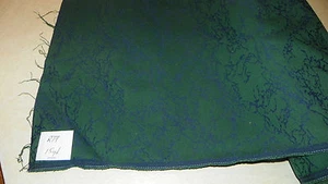 Green Blue Print Nylon Upholstery Fabric  1 Yard  R19 - Picture 1 of 1