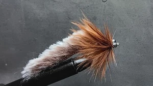 1 DOZEN  DARK BROWN ZONKER STREAMERS FOR FLY FISHING (ZONK-49) - Picture 1 of 1