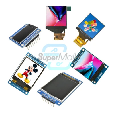 0.96"/1.3"/1.44"/1.8" SPI TFT LCD Full Color Display Module ST7789 OLED Screen - Bild 1 von 4