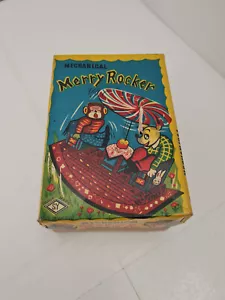 Merry Rocker Yoneya Tin Toy Japan - Imagen 1 de 12