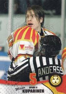 2004-05 Swedish Elitset Gold #147 Mikko Kuparinen