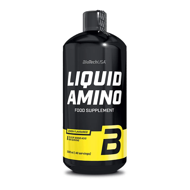 (19,50 EUR/l) Biotech USA Liquid Amino 1000ml Glutenfrei Vitamin B6 + B12 - Bild 1 von 1