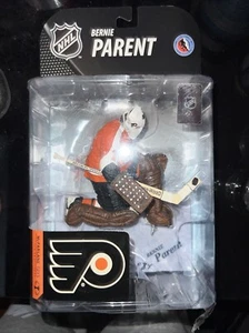 Bernie Parent McFarlane NHL 19 Philadelphia Flyers Action Figure HOF Autographed - Picture 1 of 8