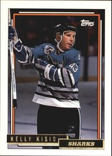 1992-93 (SHARKS) Topps Gold #331G Kelly Kisio