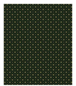 Shweshwe Baumwollstoff aus Südafrika  Serie Stellenbosch No 6 grün 50cm x 90cm - Bild 1 von 9