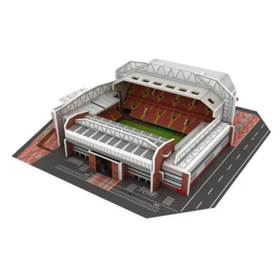 ANFIELD STADIUM-3D Puzzle Football Soccer Stadium Architecture Model Toys DIY-S - Image 1 of 4