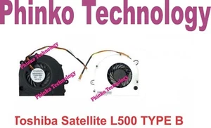 Toshiba Satellite L500 L500D L505 L505D L550 L550D L555 Cpu Cooling Fan TYPE B - Picture 1 of 1