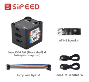 Télécommande Sipeed NanoKVM PiKVM RISC-V avec 100M (édition complète, noir) - Photo 1/1