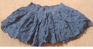 Abercrombie Fitch - Girls Skirt Size Large Navy - Picture 1 of 3