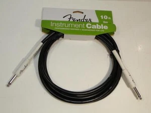 Fender FG10 Instrument Cable 10 Feet New in package - Picture 1 of 4