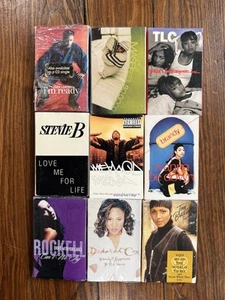 90s Hip Hop Promo Rap R&B Cassette Tapes - Method Man, Mase, TLC, Toni Braxton - Picture 1 of 2