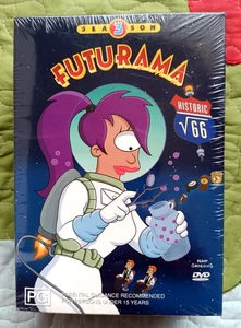 Futurama Complete Season 3 (4 Disc Box Set) DVD Region 4 | NEW/SEALED FREE POST - Picture 1 of 3