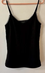 Ted Baker Black Andreno Strappy (adjustable) Cami Black Size 1 US 4 - Picture 1 of 10