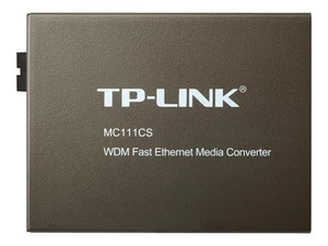 TP-LINK MC111CS Konverter Singlemode 100Base-FX Fiber auf 100Base-TX LAN, - Bild 1 von 4