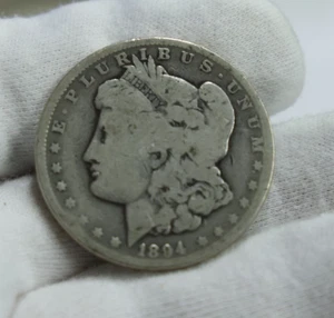 1894 O US Morgan Silver Dollar $1 G (Cleaned) Semi Key Date - Picture 1 of 2
