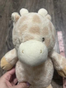 Kellytoy Tan Giraffe Plush Rattle Crinkle Lovey 12" Stuffed Animal Baby Toy Soft - Picture 1 of 6