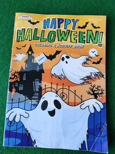 Happy Halloween Coloring and Activity Book Unused 2018 - Foto 1 di 3