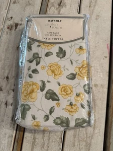 2001 Waverly Garden Room Table Topper NIB 36 " X 36” COUNTRY INN - Picture 1 of 5