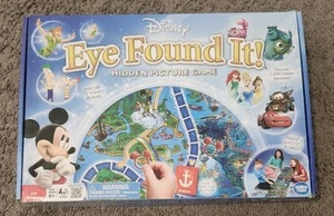 Disney Eye Found It Hidden Picture Game Ages 4+ Boardgame Disneyland 12 Realms - Picture 1 of 8