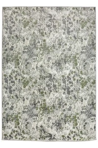 Livigno 1242 Transitional Floral Green 3x5 Area Rug - Picture 1 of 4