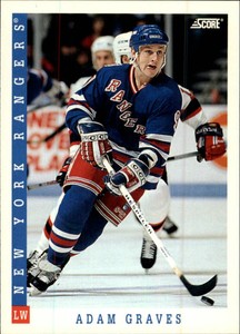 1993-94 Score Canadian Hockey #35 Adam Graves