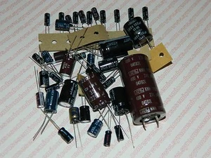 Wells Gardner U2000 Cap Kit with Filter Cap / Get Well Kit for Monitor Repair - Picture 1 of 4