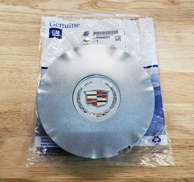 NEW 2010-2015 Cadillac SRX Alloy Wheel SILVER Center Cap, OEM GM Foto 1 de 4