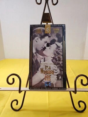 It's A Wonderful Life VHS James Stewart Donna Reed 1946 Frank Capra Sealed  VHS - Image 1 of 4