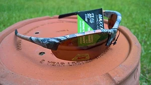 Maxx HDP Sunglasses Domain Roughrider #7 Leaf Camo Polarized TR90 brown HD lens - Picture 1 of 12