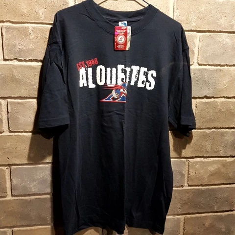 Montreal Alouettes "Established 1946" T-shirt, Men's Small Size !!! Cover
