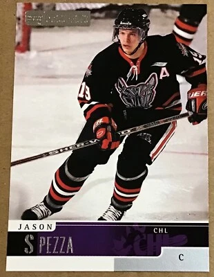 1999-00 JASON SPEZZA UPPER DECK CHL PROSPECTS CARD #2 MISSISSAUGA ICEDOGS - Image 1 of 2