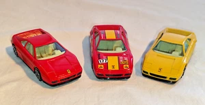 Bburago Ferrari 348 Turbo 3 Modelle gelb, rot Rally, rot RAR Maßstab 1:43 - Picture 1 of 19