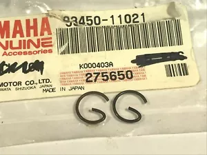 Quantité 2 neuf OEM YAMAHA PW50 QT50 SH50 YF60 CIRCLIP 93450-11021-00 - Photo 1 sur 1