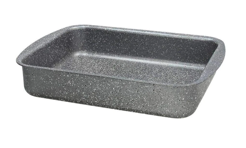 Teglia Rostiera Antiaderente Forno Mythos Marble Floatec 40 x 28 cm Tognana