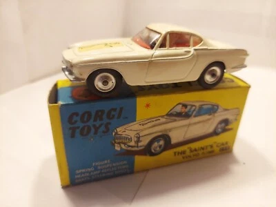 Corgi Toys 258 The Saints Car Volvo P1800 Original Foto 1 de 4