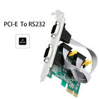 Adaptateur de carte PCI-E Riser carte d'extension PCI-e vers port série contrôleur de carte