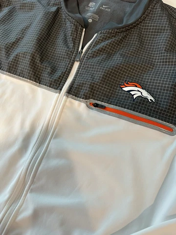 Denver Broncos Nike Dri Fit Jacket Men’s Size Large NFL Cover
