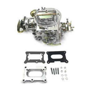 2 bbl motorcraft 2150 Carb For Ford with Adapter to Chevy GM TBI Intake Manifold - Picture 1 of 7