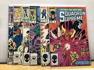 Cómics de Squadron Supreme # 1 a # 5 + # 12 = 6 - Imagen 1 de 7