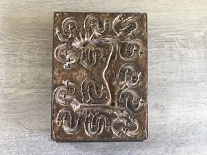 Architectural Salvage Small Metal Casting Block - Picture 1 of 11