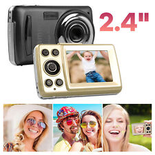 Digital Camera 2.4 Inch TFT LCD Screen 4X Zoom HD 14MP Anti-Shake Mic US SHIP