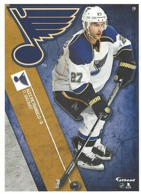 ALEX PIETRANGELO FATHEAD INTERCAMBIABLES ST LOUIS BLUES CALCOMANÍA EXTRAÍBLE 2014-15 #19 Foto 1 de 3