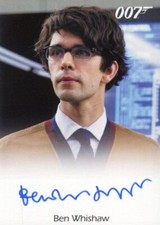 James Bond Classics 2016 Ben Whishaw Autograph Card