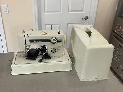 Kenmore Sears Model 148.15210 Sewing Machine W Case & Foot Pedal-RARE VINTAGE - Image 1 of 4